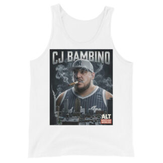 CJ Bambino "Alt. Wrestling Worlds “King of NY” Cigar" Unisex Tank Top