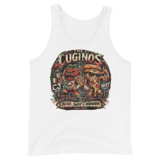 CJ Bambino “The Cuginos - Italian Food Fighters V.2" Unisex Tank Top