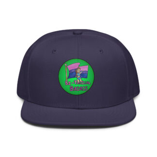 The Unwilting Tatiana "Tatiana Pride Bi-Tanical Badass" Snapback Hat