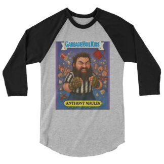 Anthony Mauler "Garbage Pail" 3/4 sleeve raglan shirt