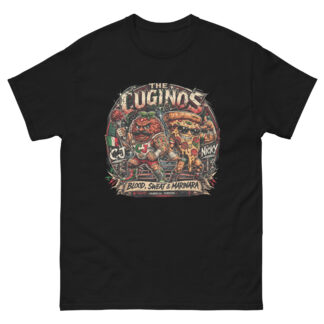 CJ Bambino “The Cuginos - Italian Food Fighters V.2" Short Sleeve Unisex t-shirt