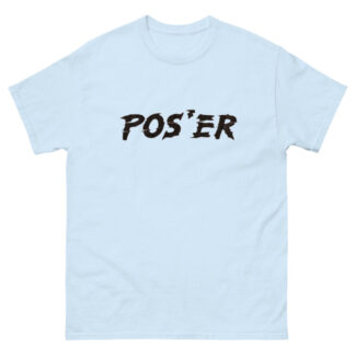 Porter O’Shea "POS’ER POS’ER" Short Sleeve Unisex t-shirt