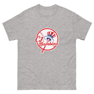 CJ Bambino “NYY Top Hat Logo" Short Sleeve Unisex t-shirt