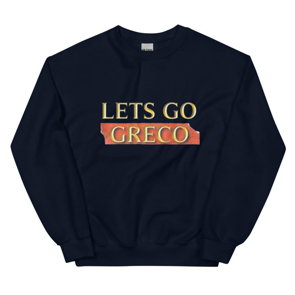 Alex Young "Lets Go Greco" Unisex Sweatshirt