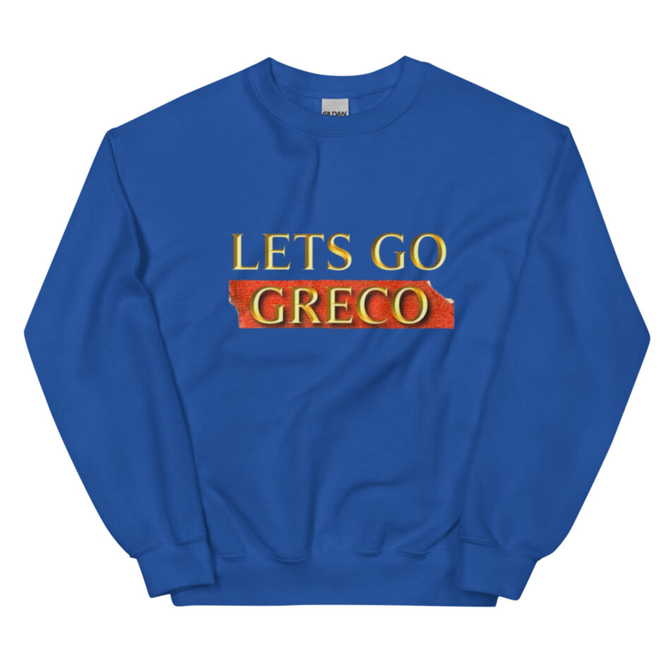 Alex Young "Lets Go Greco" Unisex Sweatshirt