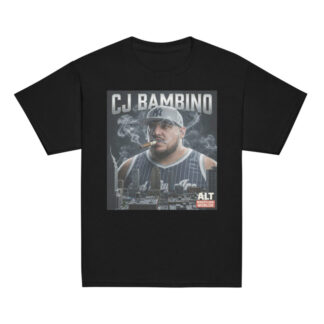 CJ Bambino "Alt. Wrestling Worlds “King of NY” Cigar" Youth Short Sleeve t-shirt