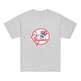 CJ Bambino “NYY Top Hat Logo" Youth Short Sleeve t-shirt
