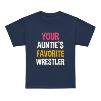 Nick Diamond "Your Auntie's Favorite Wrestler" Youth Short Sleeve t-shirt