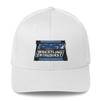 Cincy Wrestling Enthusiast "Smackdown Logo" Flexfit Cap