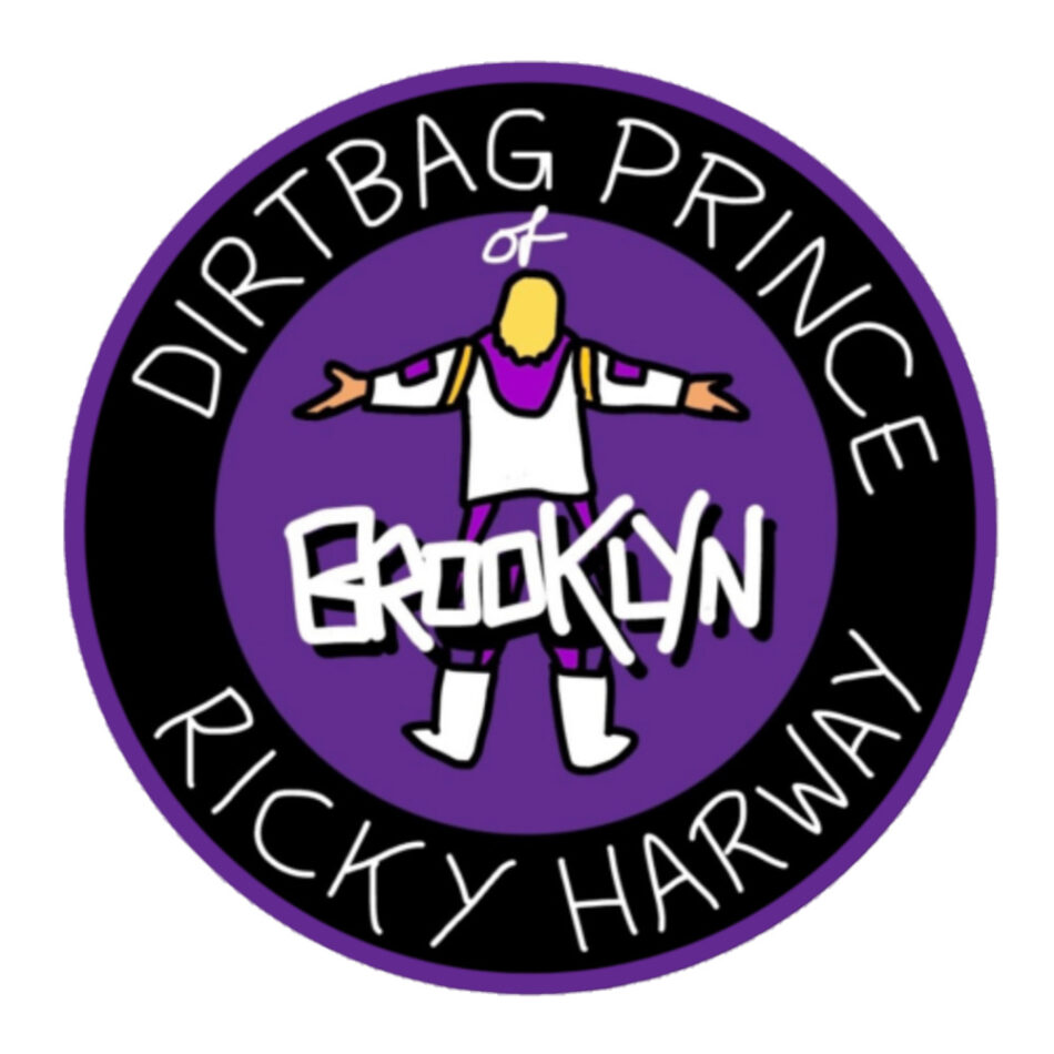 Ricky Harway "Dirtbag Prince" Bubble-free stickers