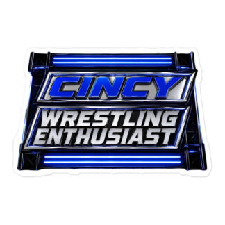 Cincy Wrestling Enthusiast "Smackdown Logo" Bubble-free stickers