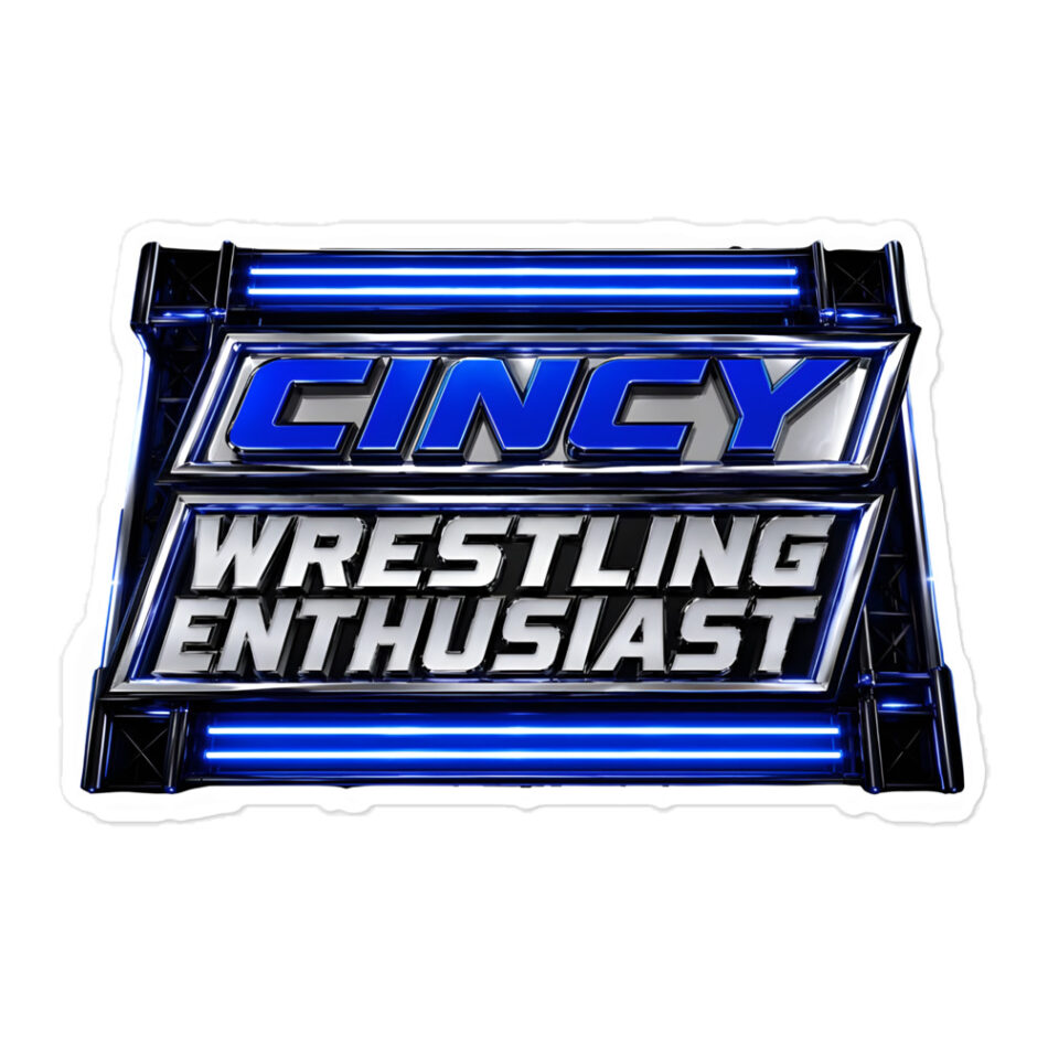 Cincy Wrestling Enthusiast "Smackdown Logo" Bubble-free stickers