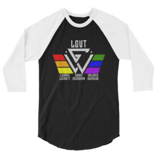 Gwen Neodonna "Undisputed Gender" 3/4 sleeve raglan shirt
