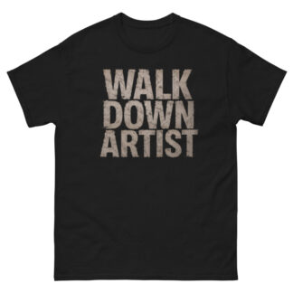 Serza "Walk Down Artist" Short Sleeve Unisex t-shirt