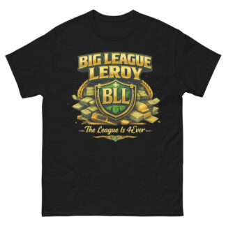 Big League Leroy "if the invoice don't clear, I won't appear" Short Sleeve Unisex t-shirt