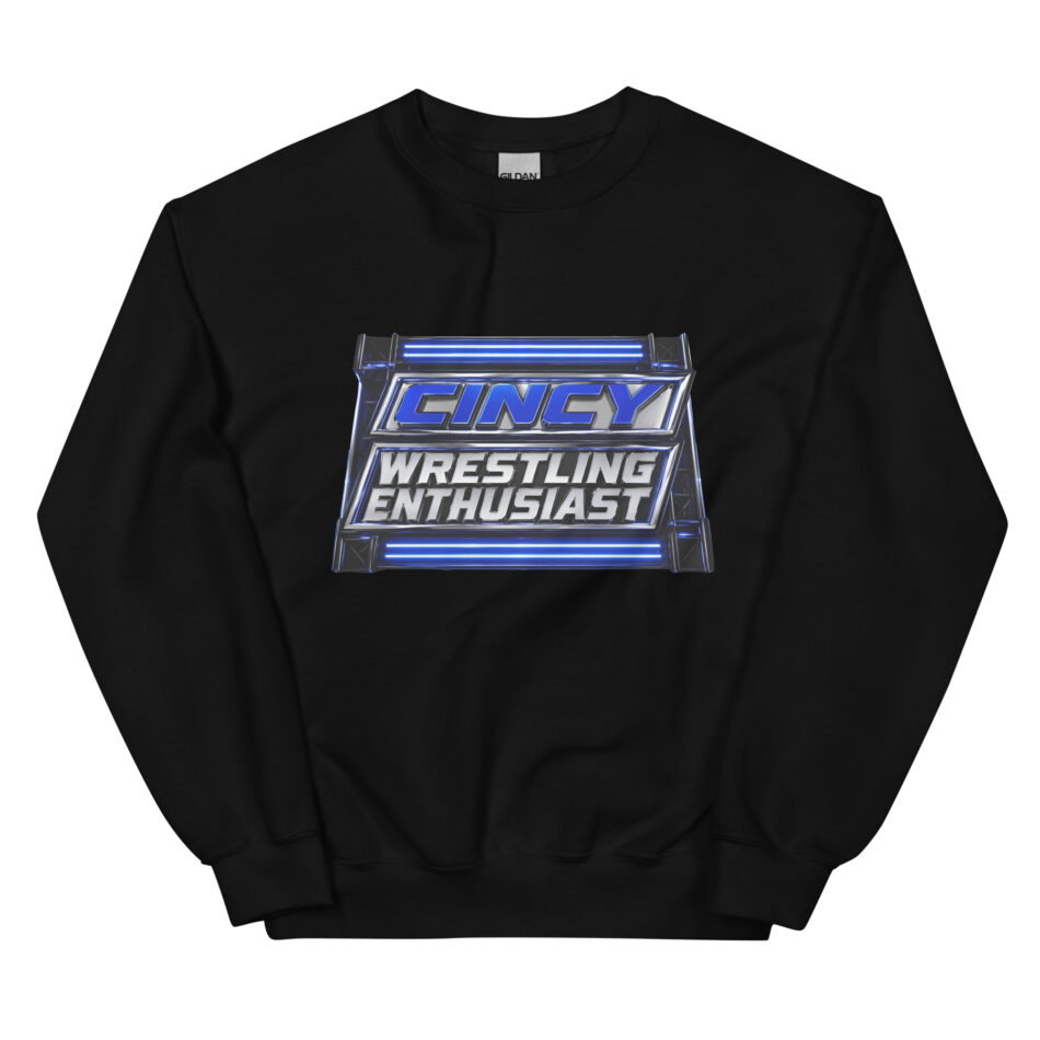 Cincy Wrestling Enthusiast "Smackdown Logo" Unisex Sweatshirt