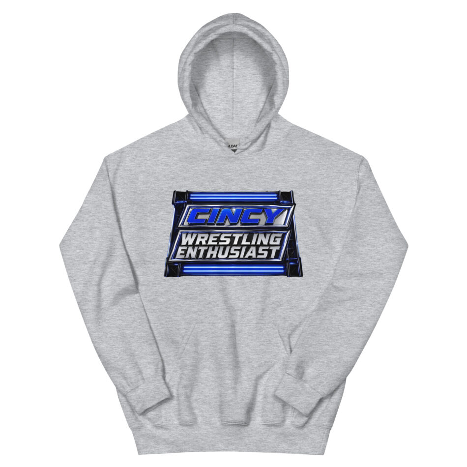 Cincy Wrestling Enthusiast "Smackdown Logo" Unisex Hoodie