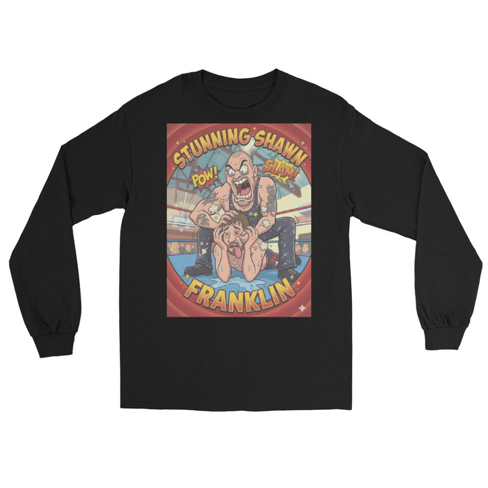 Stunning Shawn Franklin with Ravishing Rita "Stunning Clutch" Unisex Long Sleeve Shirt