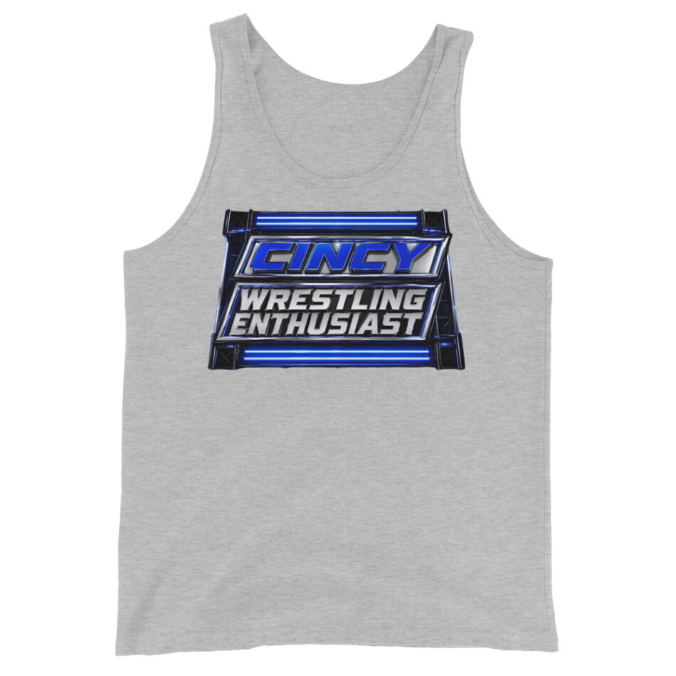 Cincy Wrestling Enthusiast "Smackdown Logo" Unisex Tank Top