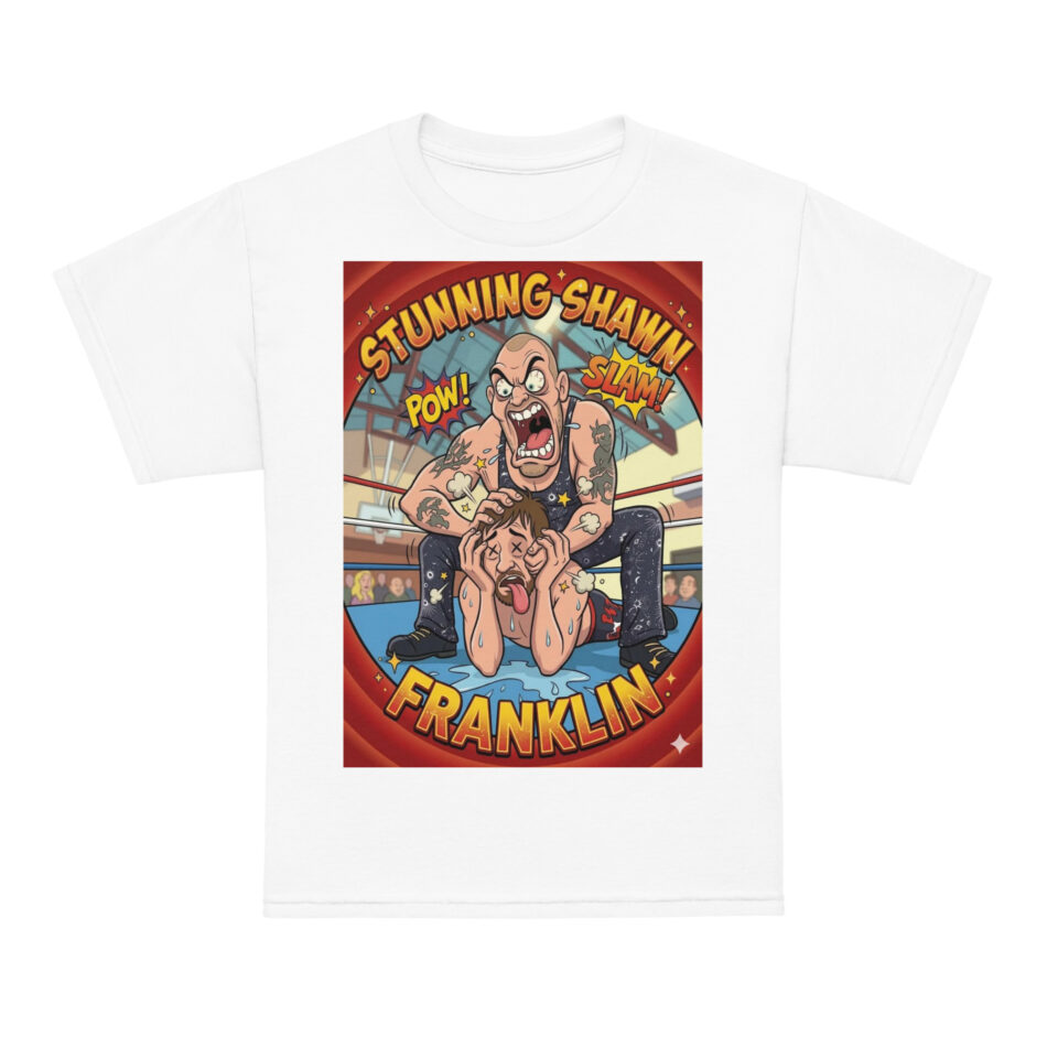 Stunning Shawn Franklin with Ravishing Rita "Stunning Clutch" Youth Short Sleeve T-Shirt