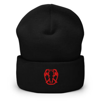 Scott Patterson "Horse Of War Red" Cuffed Beanie