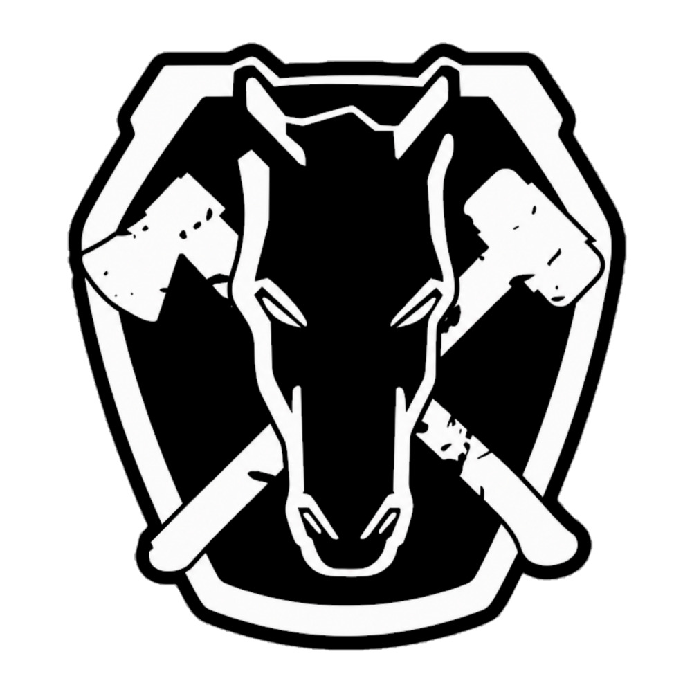 Scott Patterson "Horse Of War" Bubble-free stickers