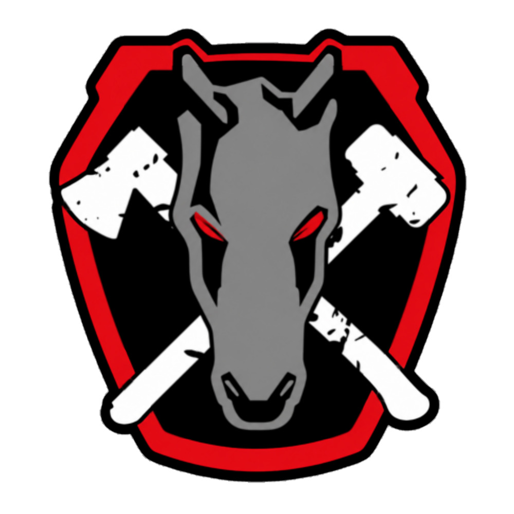 Scott Patterson "Horse Of War Alt.2" Bubble-free stickers