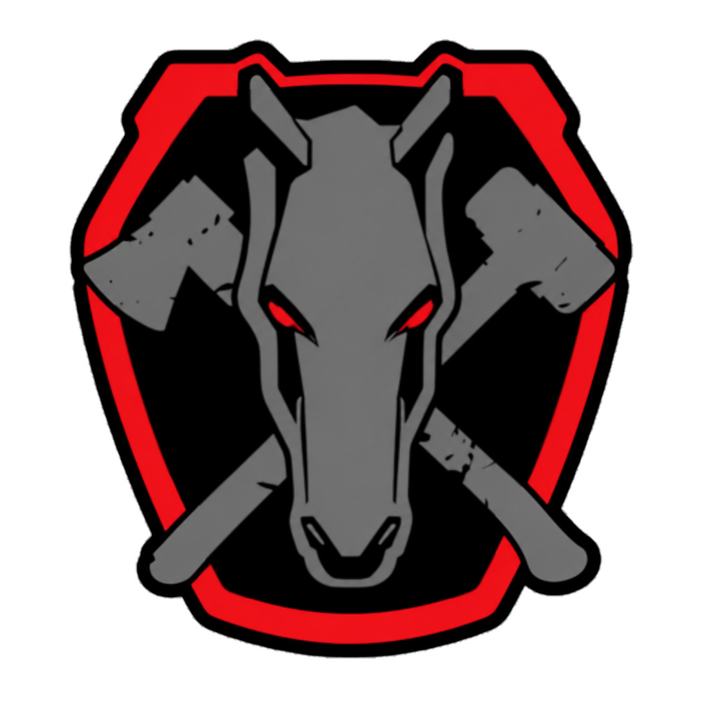 Scott Patterson "Horse Of War Alt.3" Bubble-free stickers
