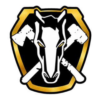 Scott Patterson "Horse of War G1" Bubble-free stickers