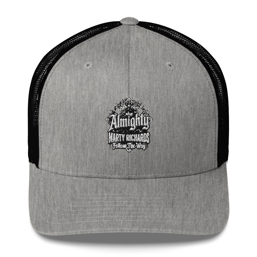 Value of Wrestling Podcast "Almighty Marty Richards Logo" Trucker Hat