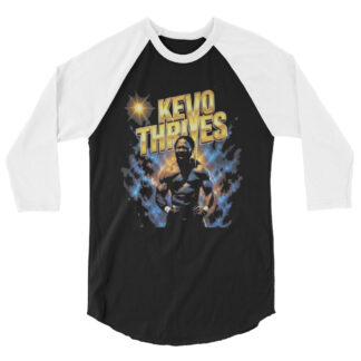 KEVO THRIVES "Thrive Galaxy" 3/4 sleeve raglan shirt