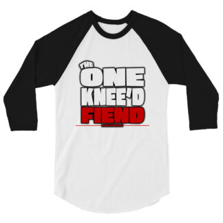 LvlUpNoah "THE ONE KNEE'D FIEND" 3/4 sleeve raglan shirt