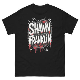 Stunning Shawn Franklin with Ravishing Rita "Punk Franklin" Short Sleeve Unisex t-shirt