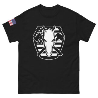 Scott Patterson "Horse Of War Patriot" Short Sleeve Unisex T-Shirt