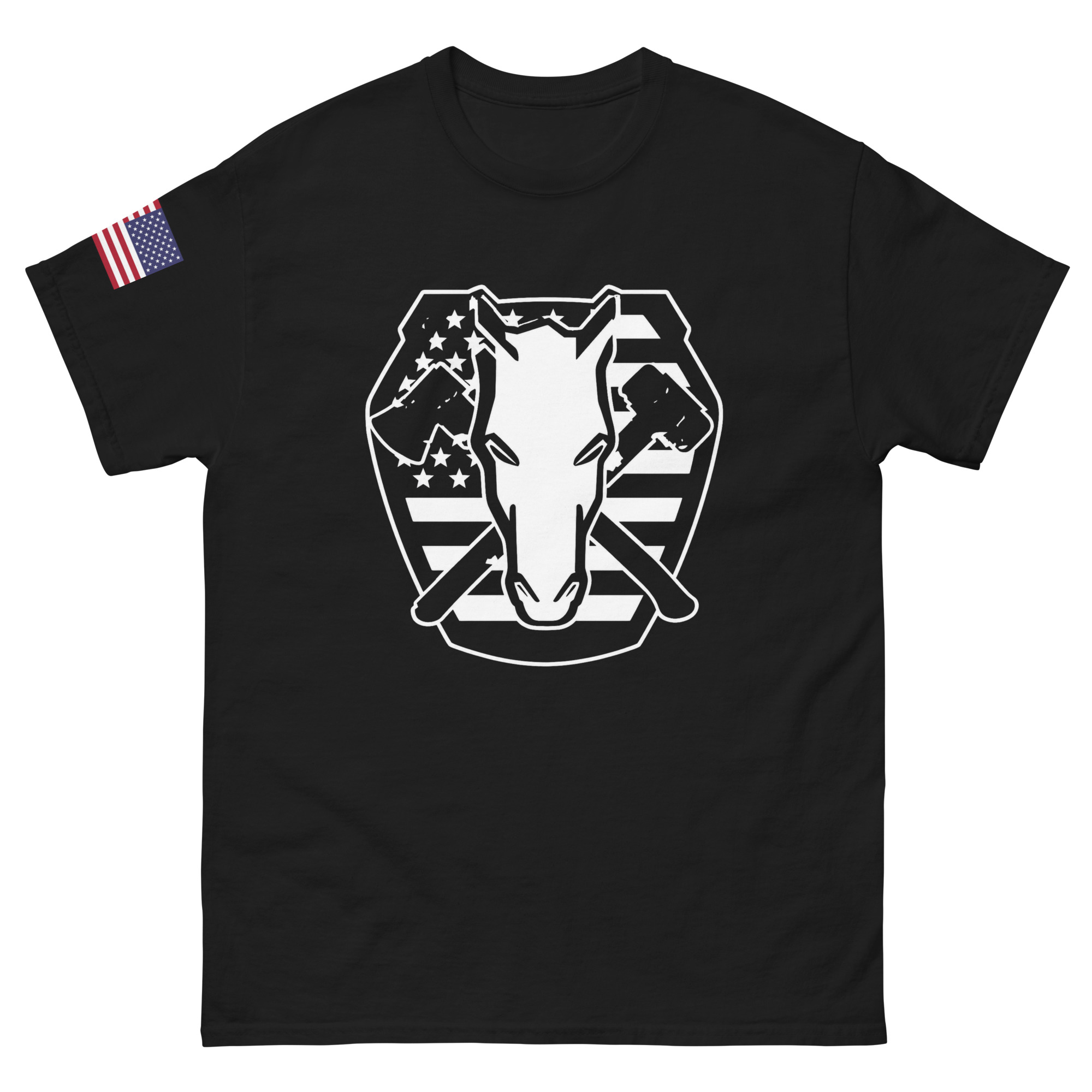 Scott Patterson "Horse Of War Patriot" Short Sleeve Unisex T-Shirt