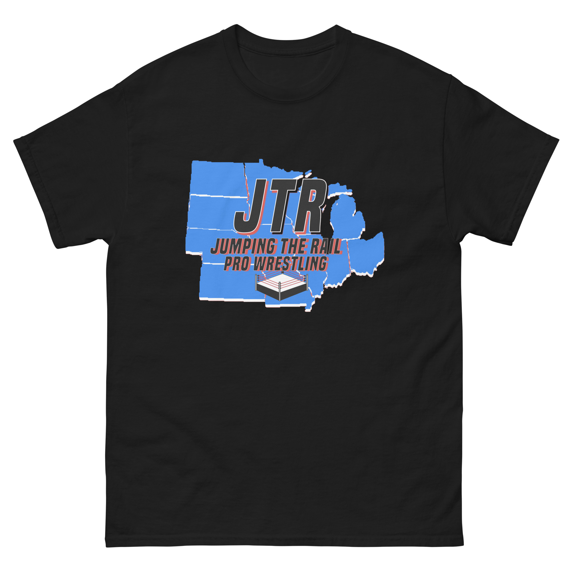 JTR Podcast Network "JTR Pro Wrestling- Logo" Short Sleeve Unisex t-shirt
