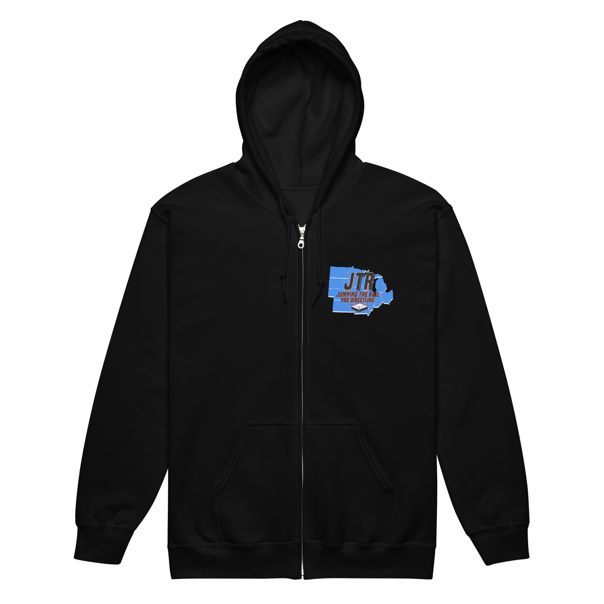 JTR Podcast Network "JTR Pro Wrestling- Logo" Unisex zip up hoodie