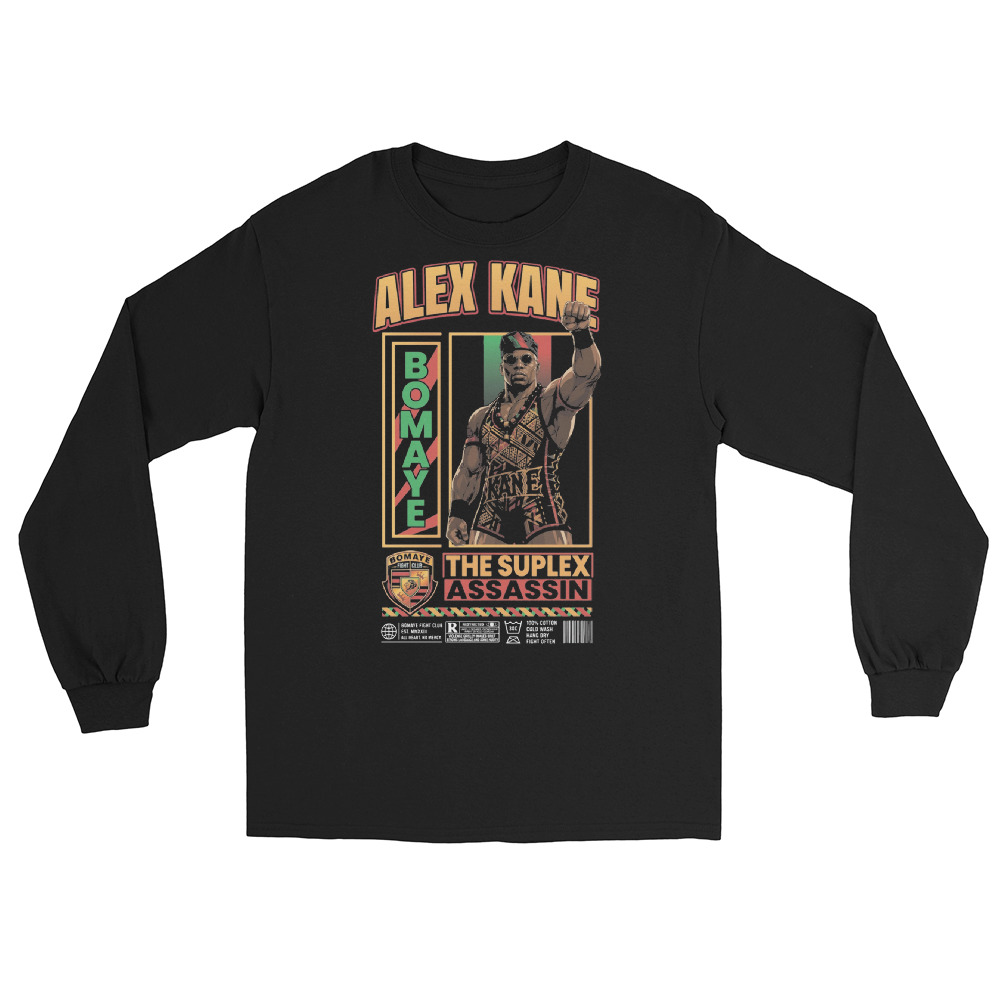 Alex Kane "BOMAYE IS FOR THE PEOPLE ✊🏿" Unisex Long Sleeve Shirt