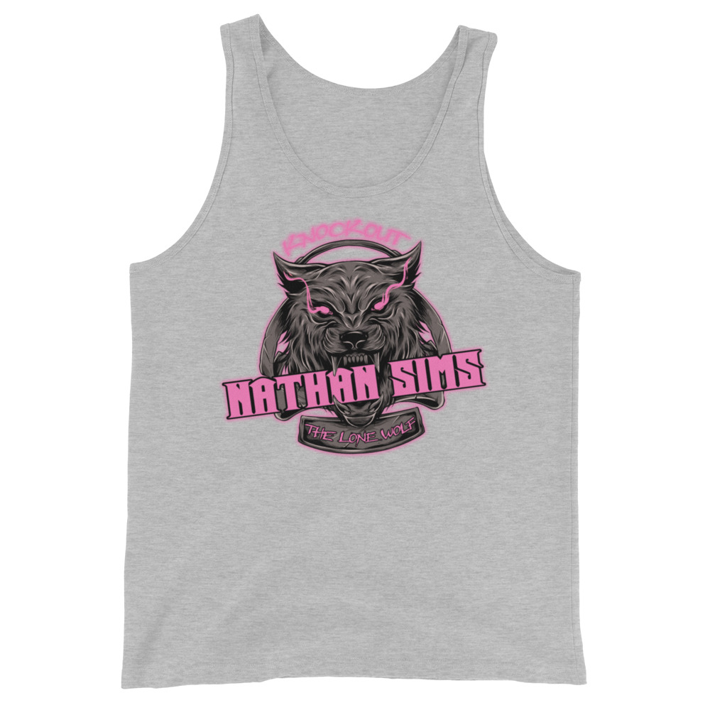 Coastal Wrestling Federation "LoneWolfSims" Unisex Tank Top