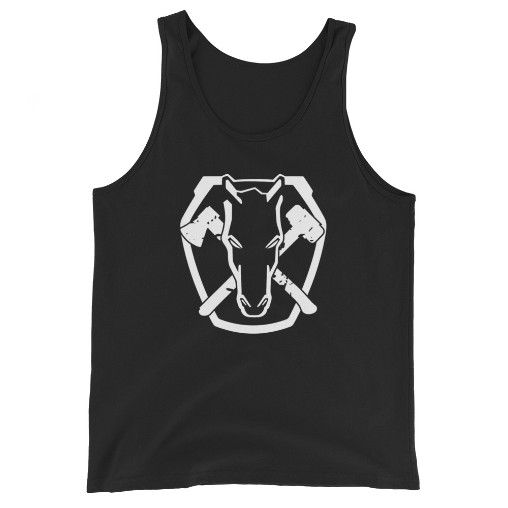 Scott Patterson "Horse Of War" Unisex Tank Top