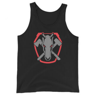 Scott Patterson "Horse Of War Alt.3" Unisex Tank Top