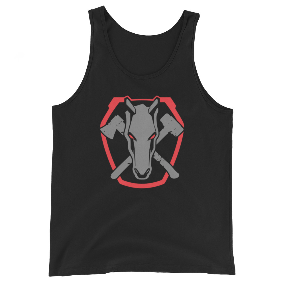 Scott Patterson "Horse Of War Alt.3" Unisex Tank Top