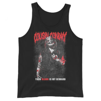 Cousin Condry "Your Blood is my Reward" Unisex Tank Top