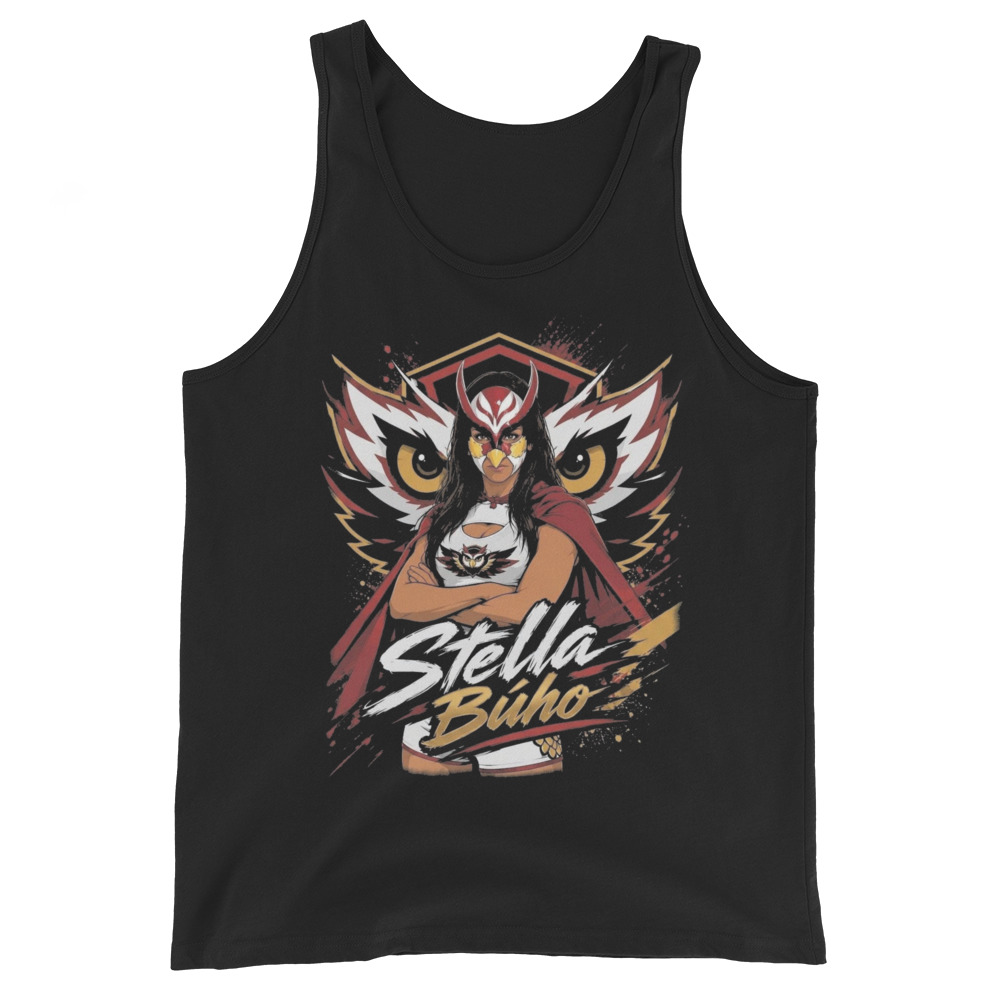 Stella Búho "Backed By The Owl" Unisex Tank Top
