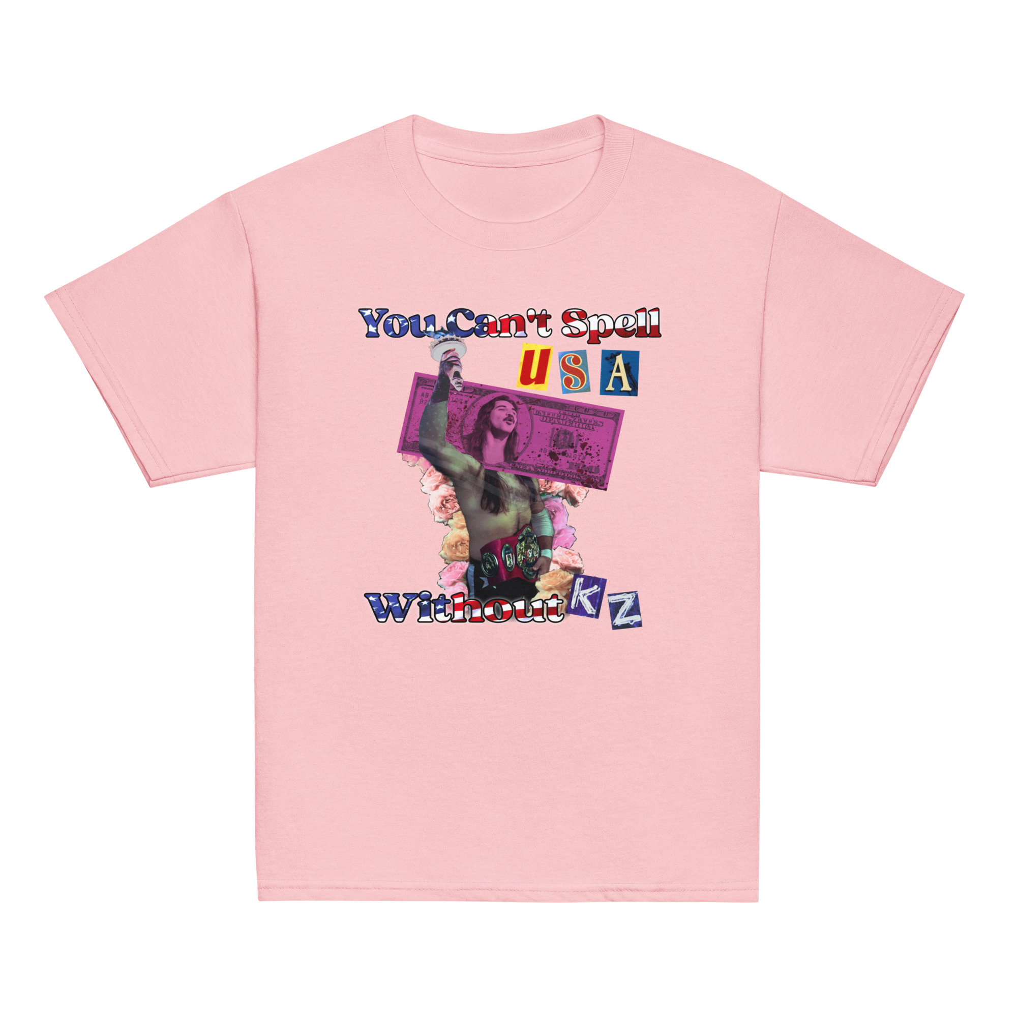 KZ Smith “You Can’t Spell USA Without KZ” Youth Short Sleeve T-Shirt