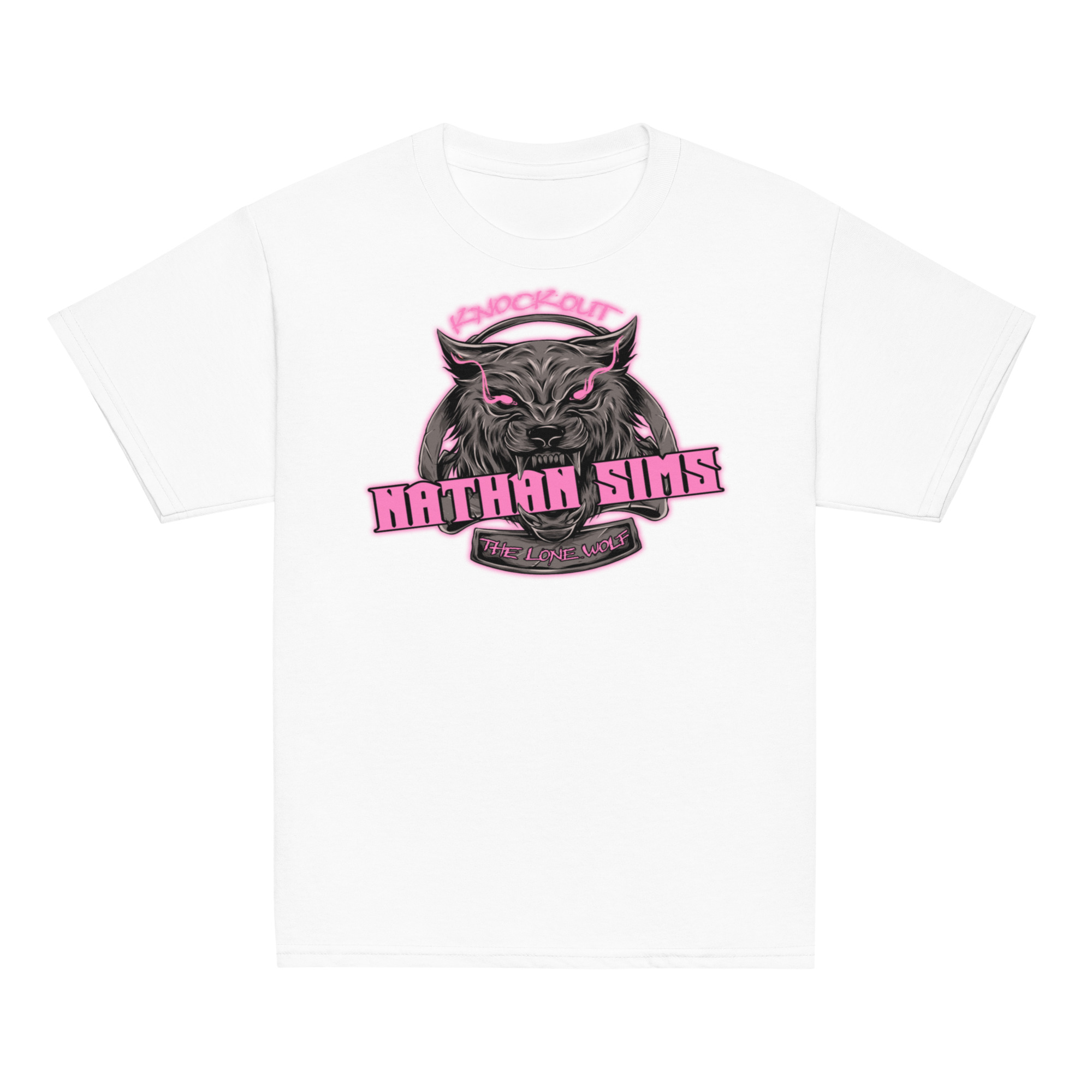 Coastal Wrestling Federation "LoneWolfSims" Youth Short Sleeve T-Shirt