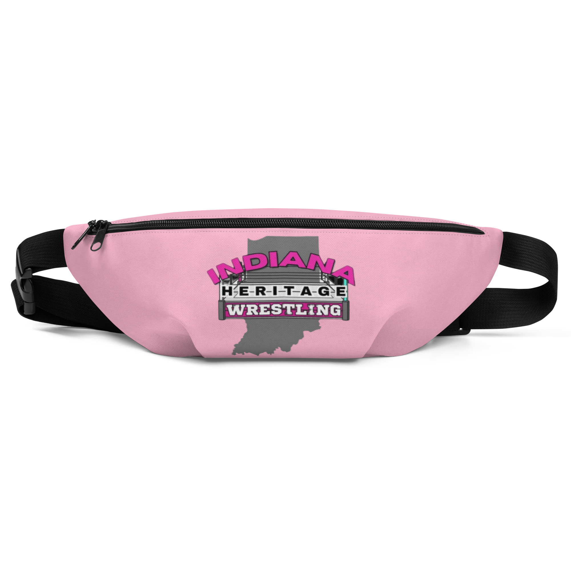 Indiana Heritage Wrestling "Pink Logo" Fanny Pack