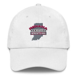 Indiana Heritage Wrestling "Pink Logo" Dad hat