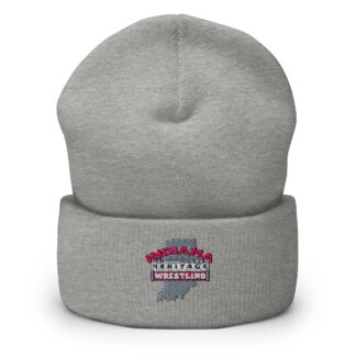 Indiana Heritage Wrestling "Pink Logo" Cuffed Beanie
