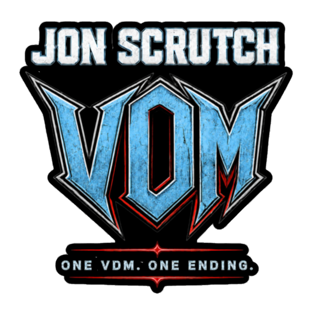 Jon Scrutch "VDM (2026)" Bubble-free stickers